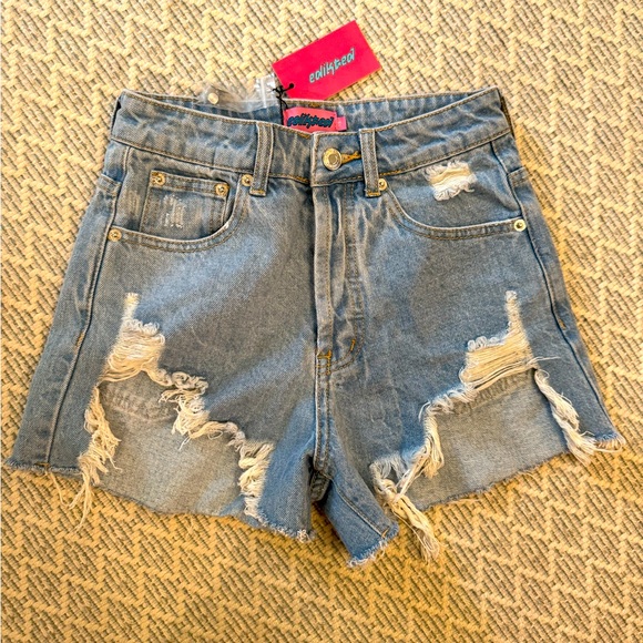 Edikted Pants - Brand New Edikted Jean Shorts